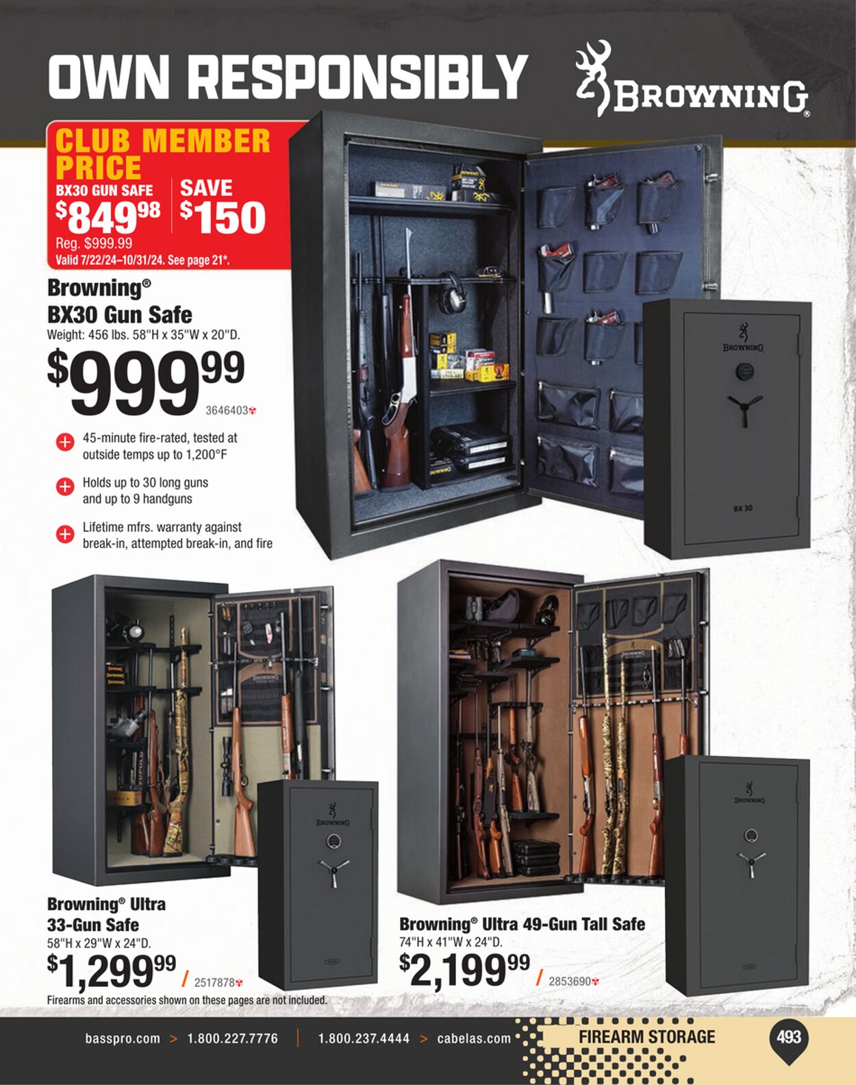 Weekly ad Bass Pro 07/18/2024 - 12/31/2024