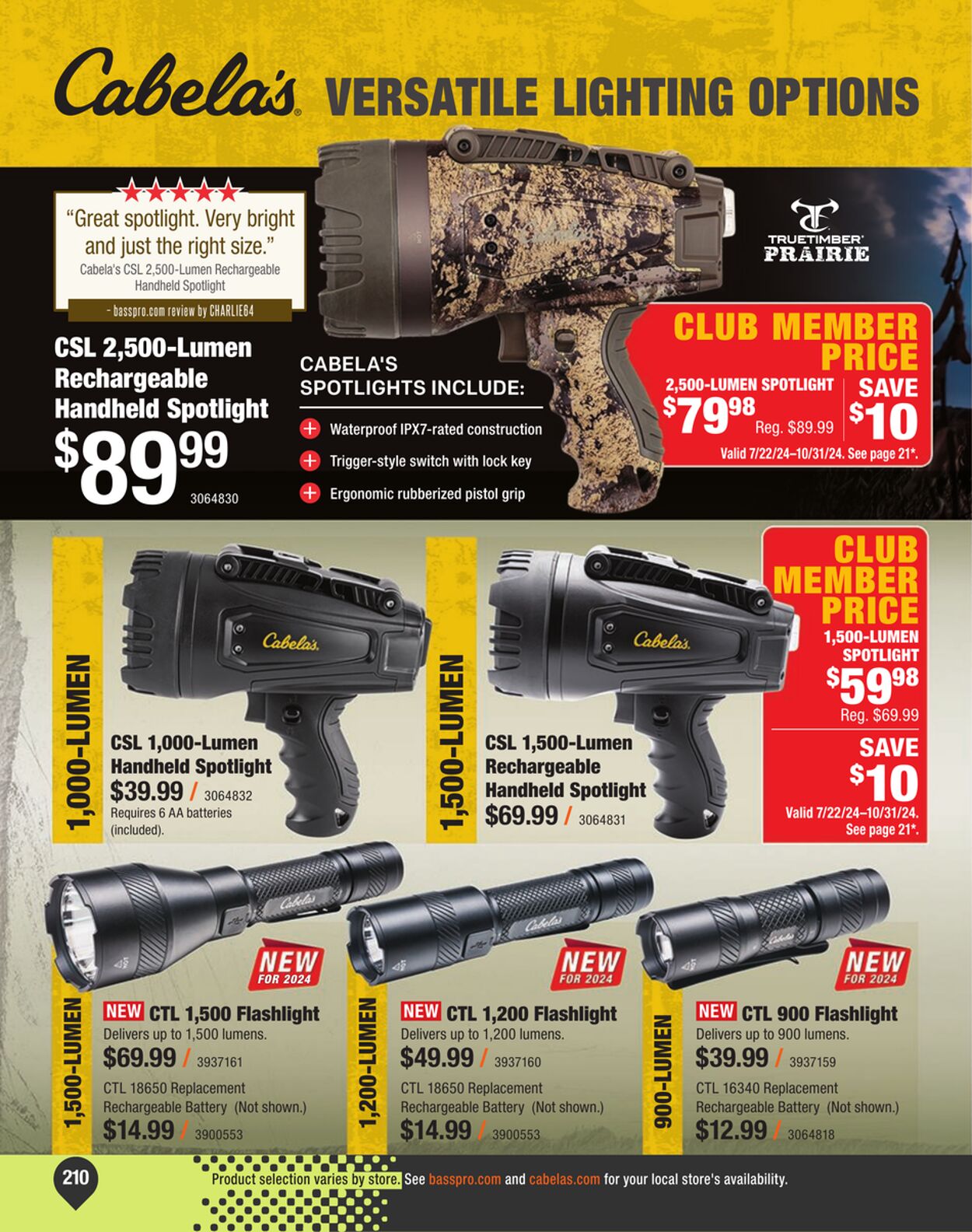 Weekly ad Bass Pro 07/18/2024 - 12/31/2024