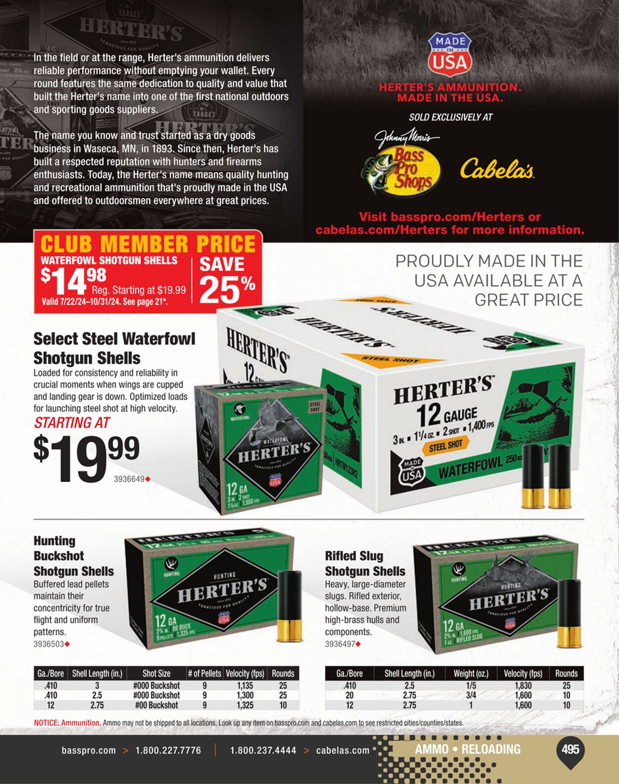 Weekly ad Bass Pro 07/18/2024 - 12/31/2024