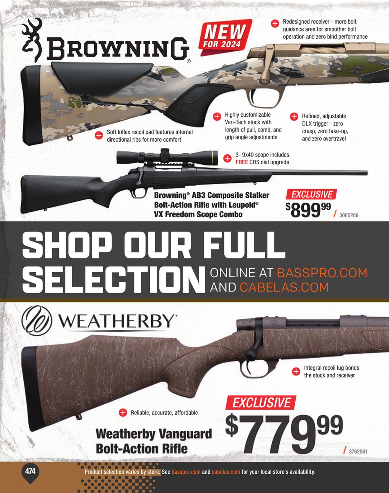 Weekly ad Bass Pro 07/18/2024 - 12/31/2024