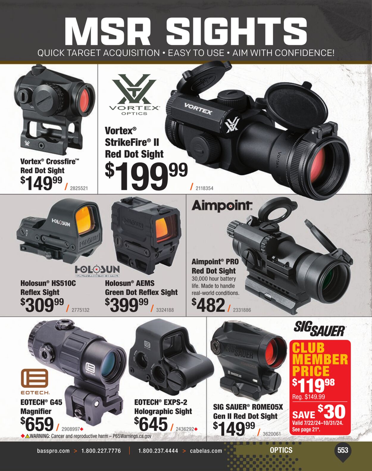 Weekly ad Bass Pro 07/18/2024 - 12/31/2024