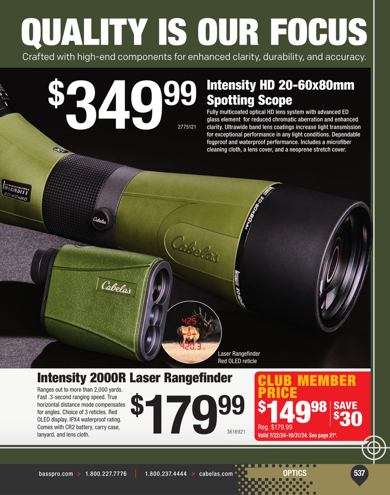 Weekly ad Bass Pro 07/18/2024 - 12/31/2024