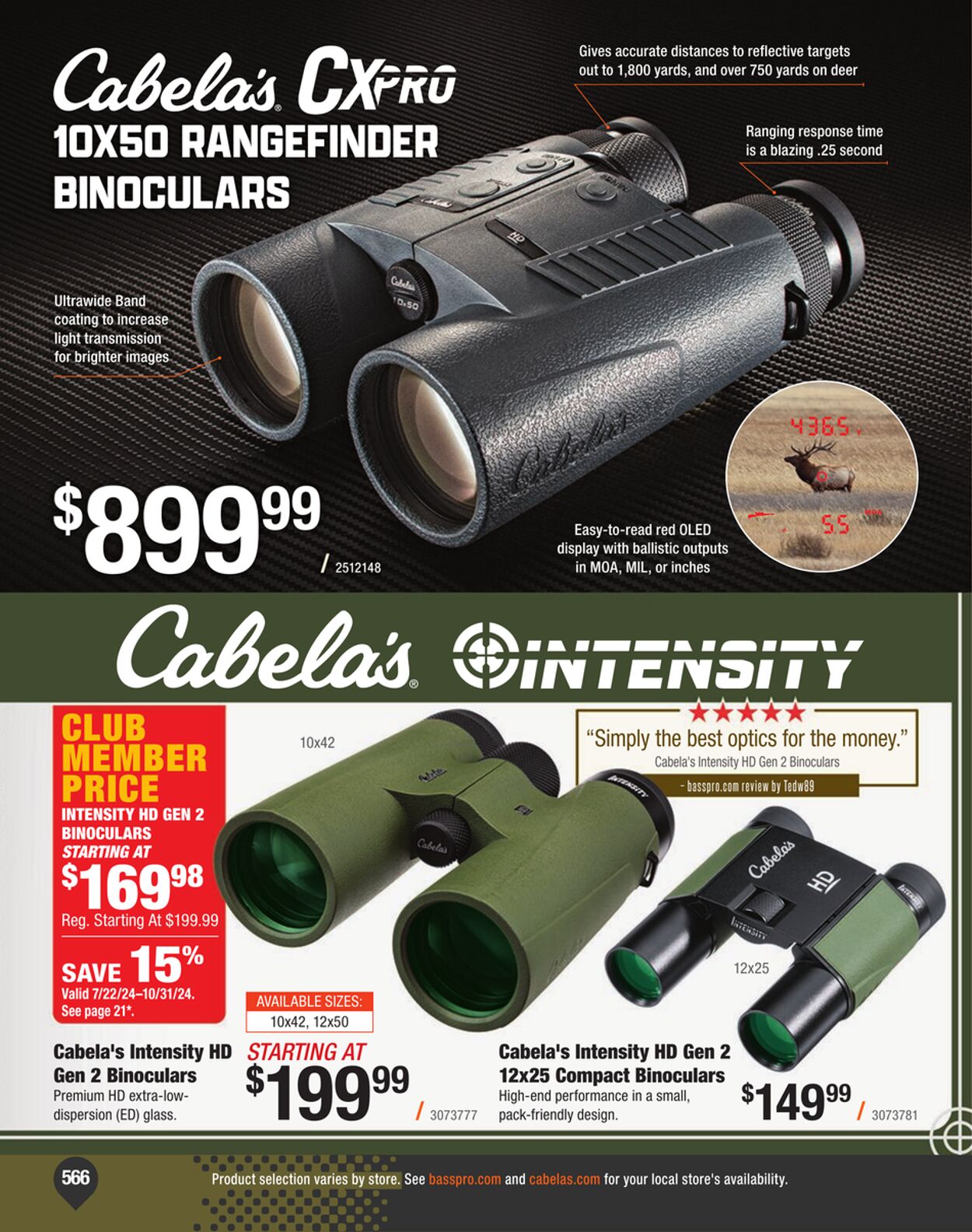 Weekly ad Bass Pro 07/18/2024 - 12/31/2024