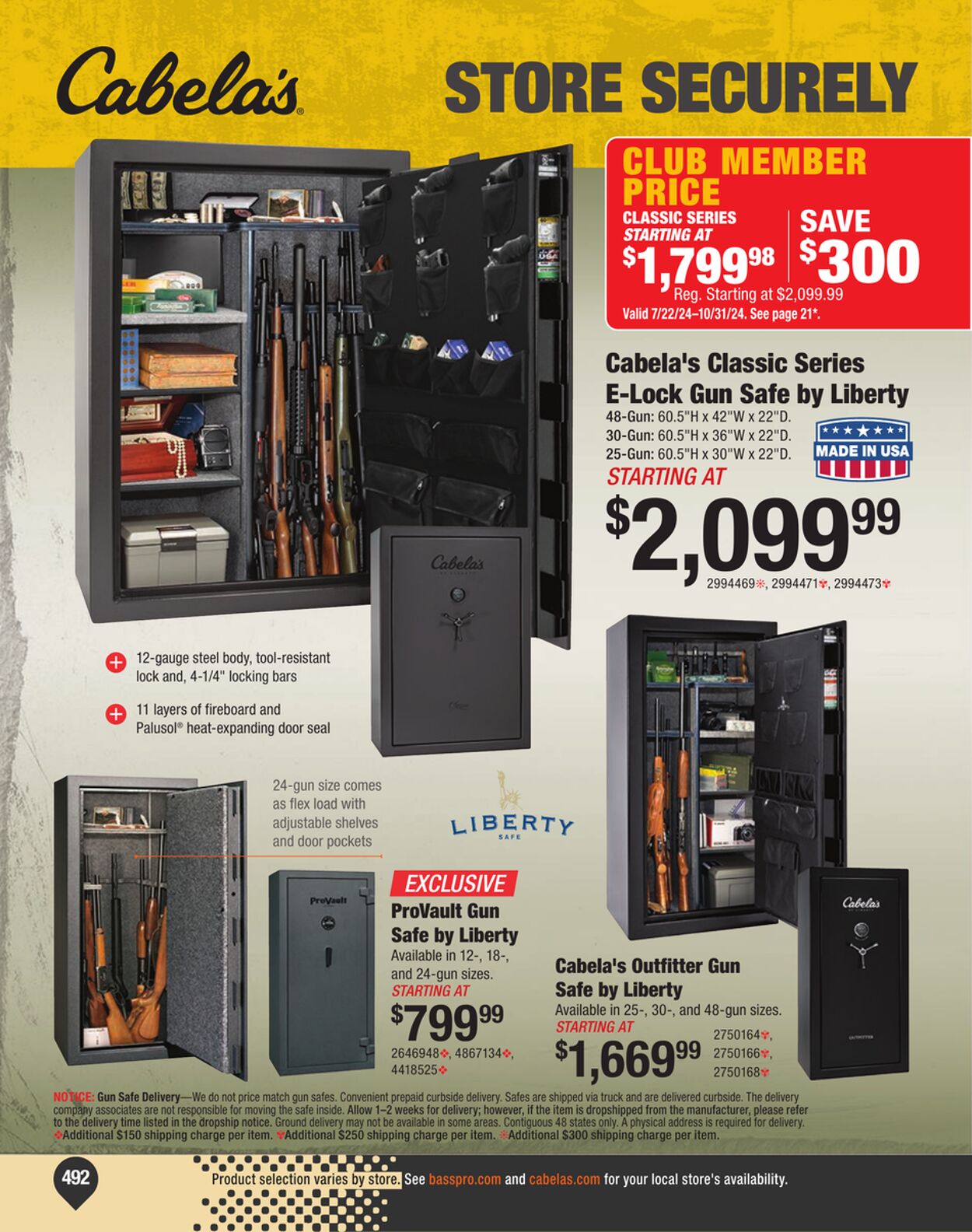 Weekly ad Bass Pro 07/18/2024 - 12/31/2024