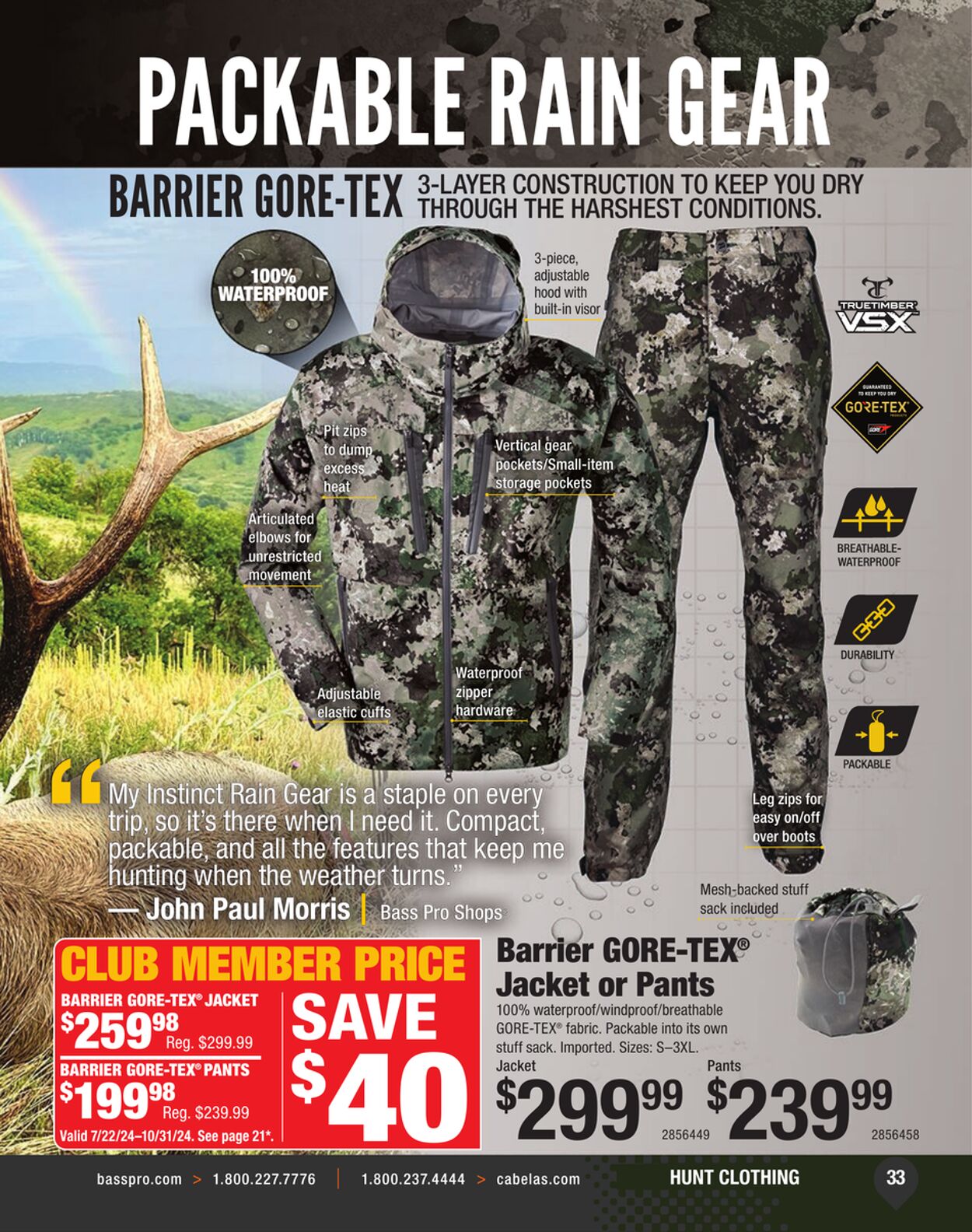 Weekly ad Bass Pro 07/18/2024 - 12/31/2024