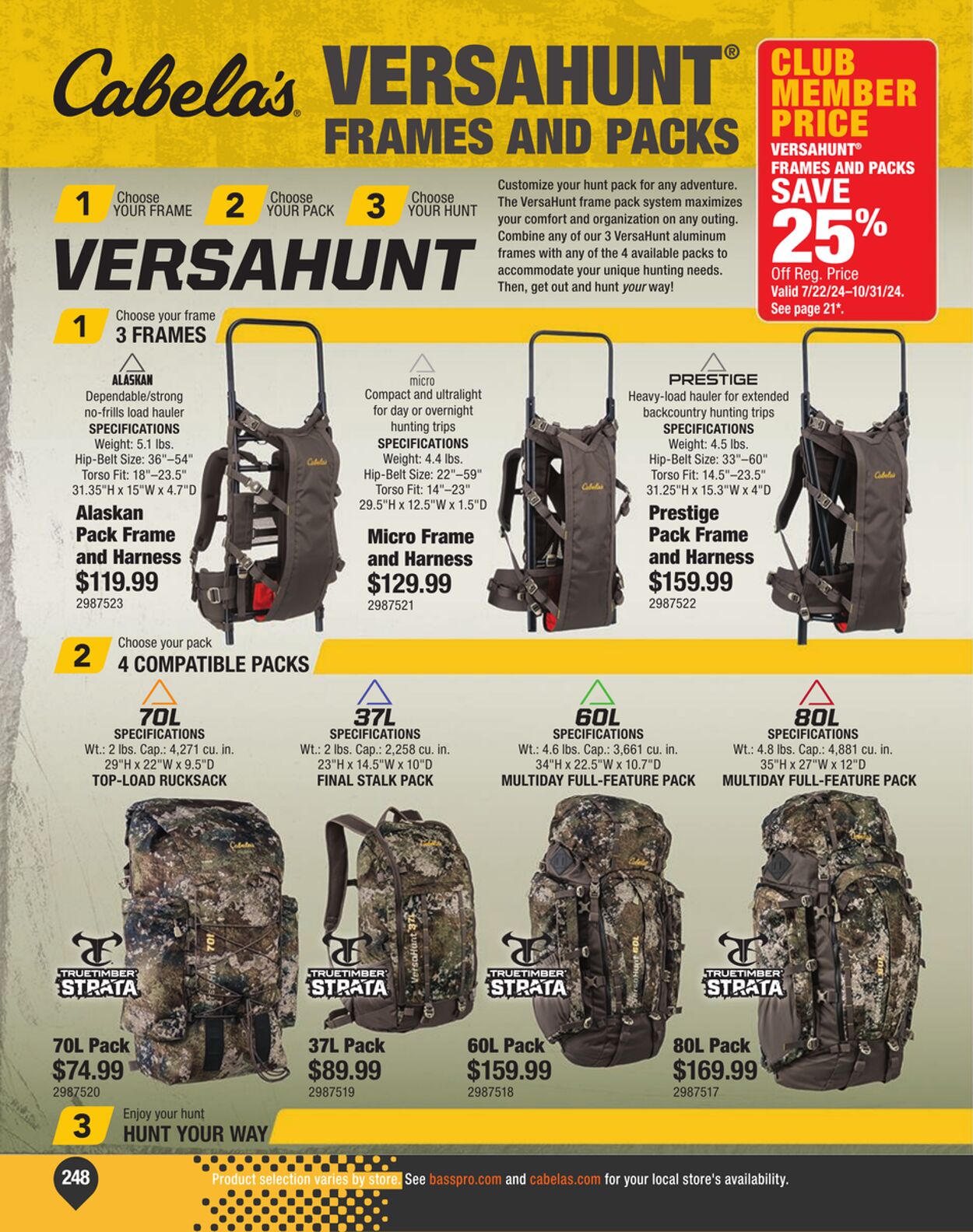 Weekly ad Bass Pro 07/18/2024 - 12/31/2024