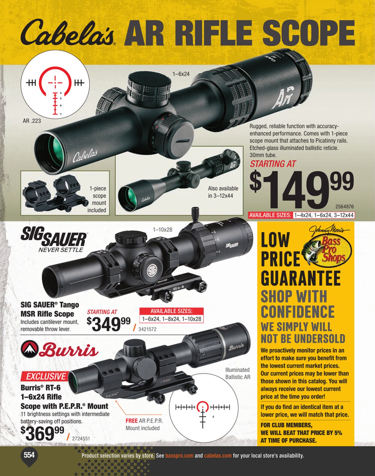 Weekly ad Bass Pro 07/18/2024 - 12/31/2024