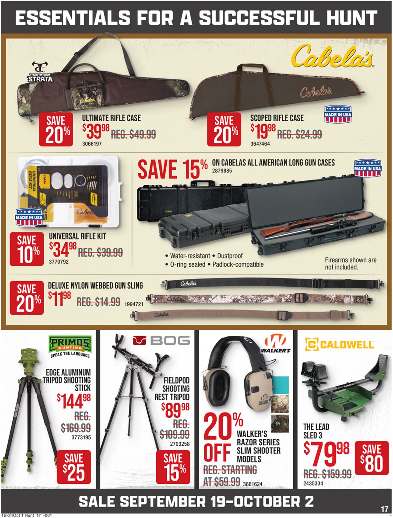 Weekly ad Bass Pro 09/19/2024 - 10/02/2024