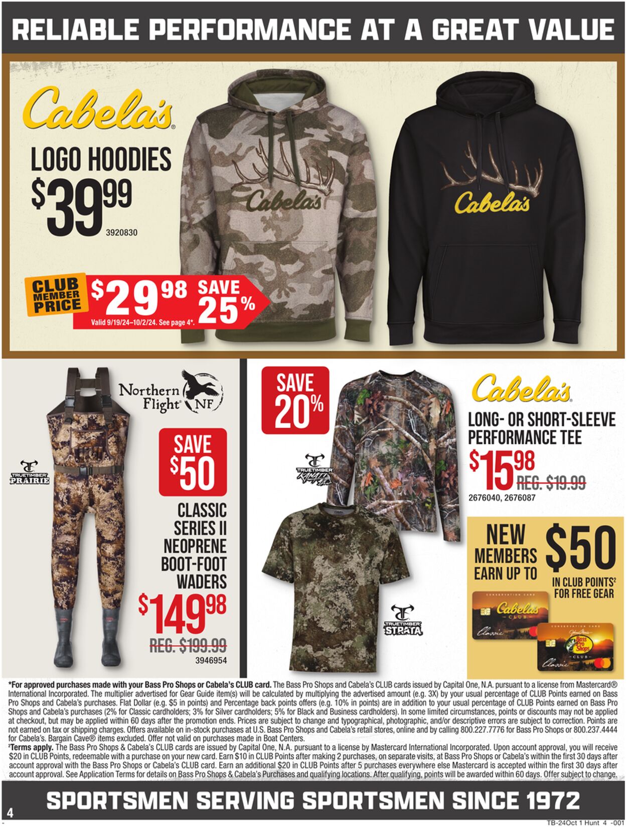 Weekly ad Bass Pro 09/19/2024 - 10/02/2024