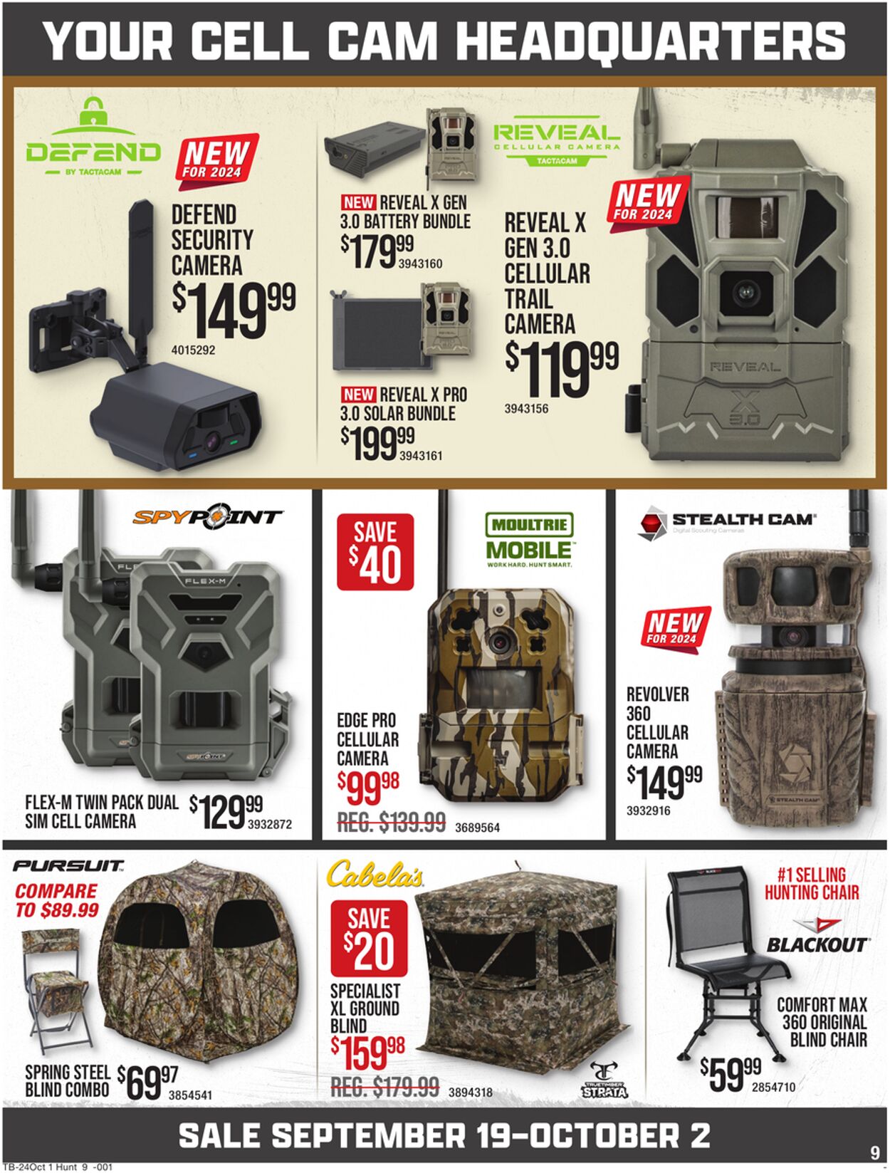 Weekly ad Bass Pro 09/19/2024 - 10/02/2024