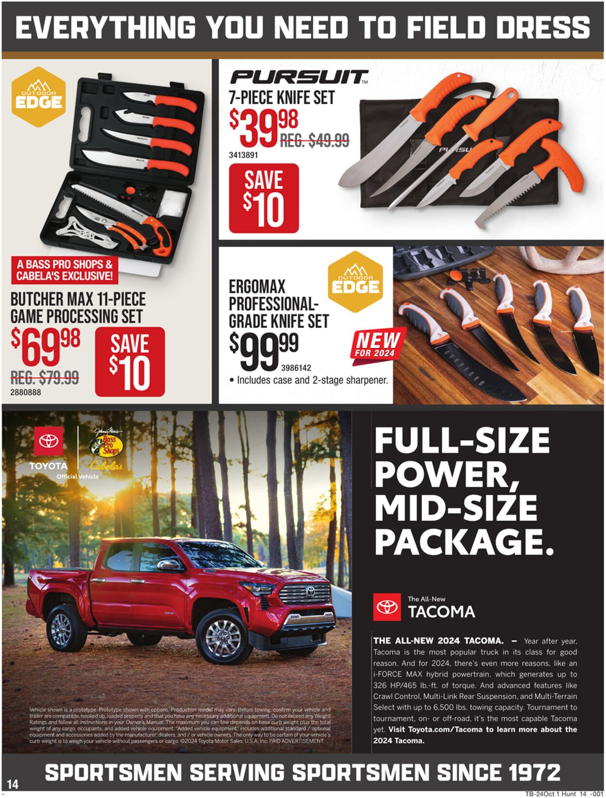 Weekly ad Bass Pro 09/19/2024 - 10/02/2024