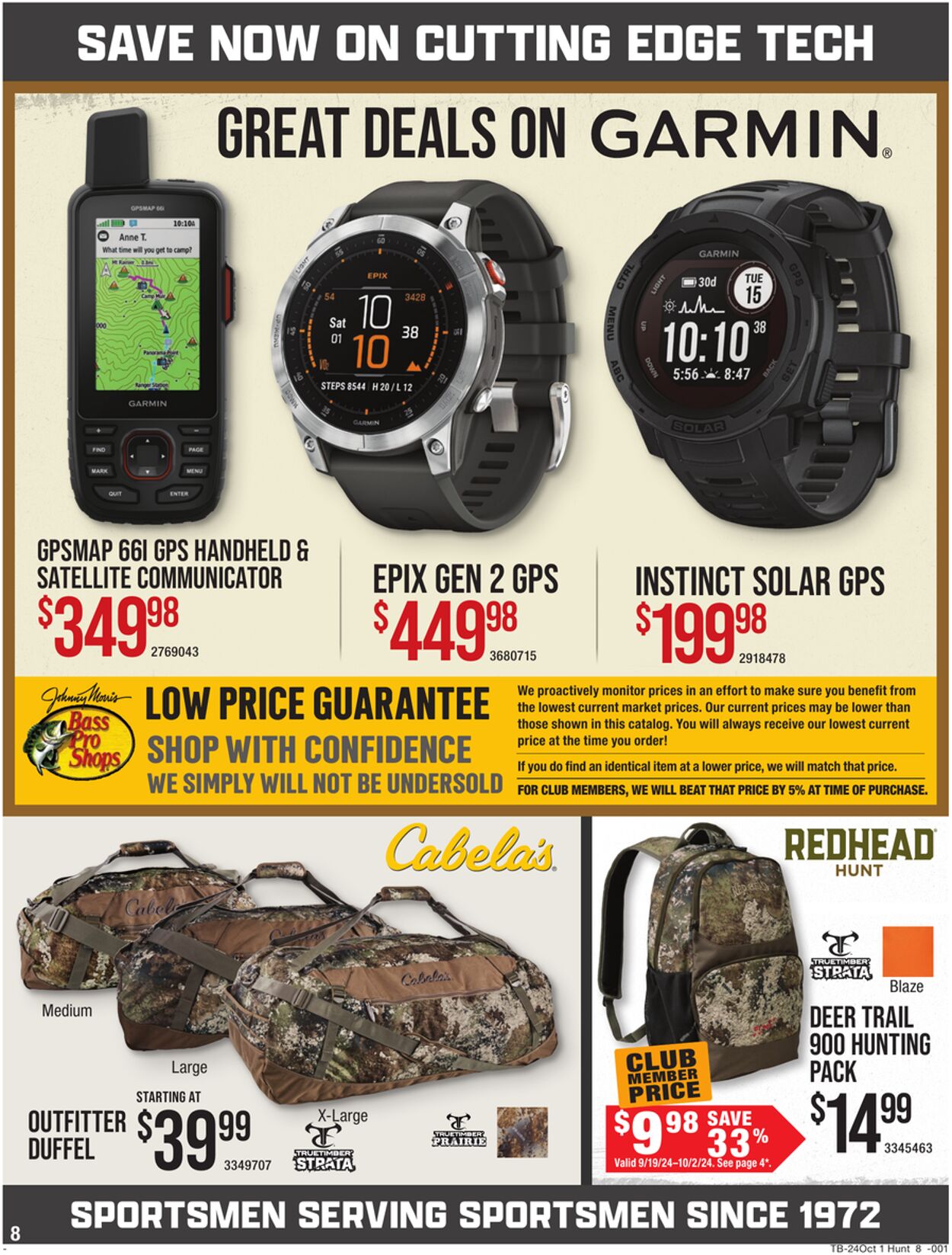 Weekly ad Bass Pro 09/19/2024 - 10/02/2024