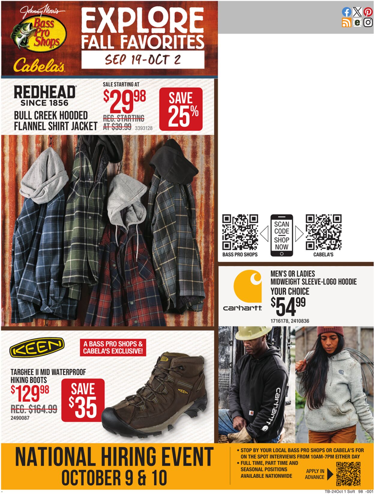 Weekly ad Bass Pro 09/19/2024 - 10/02/2024