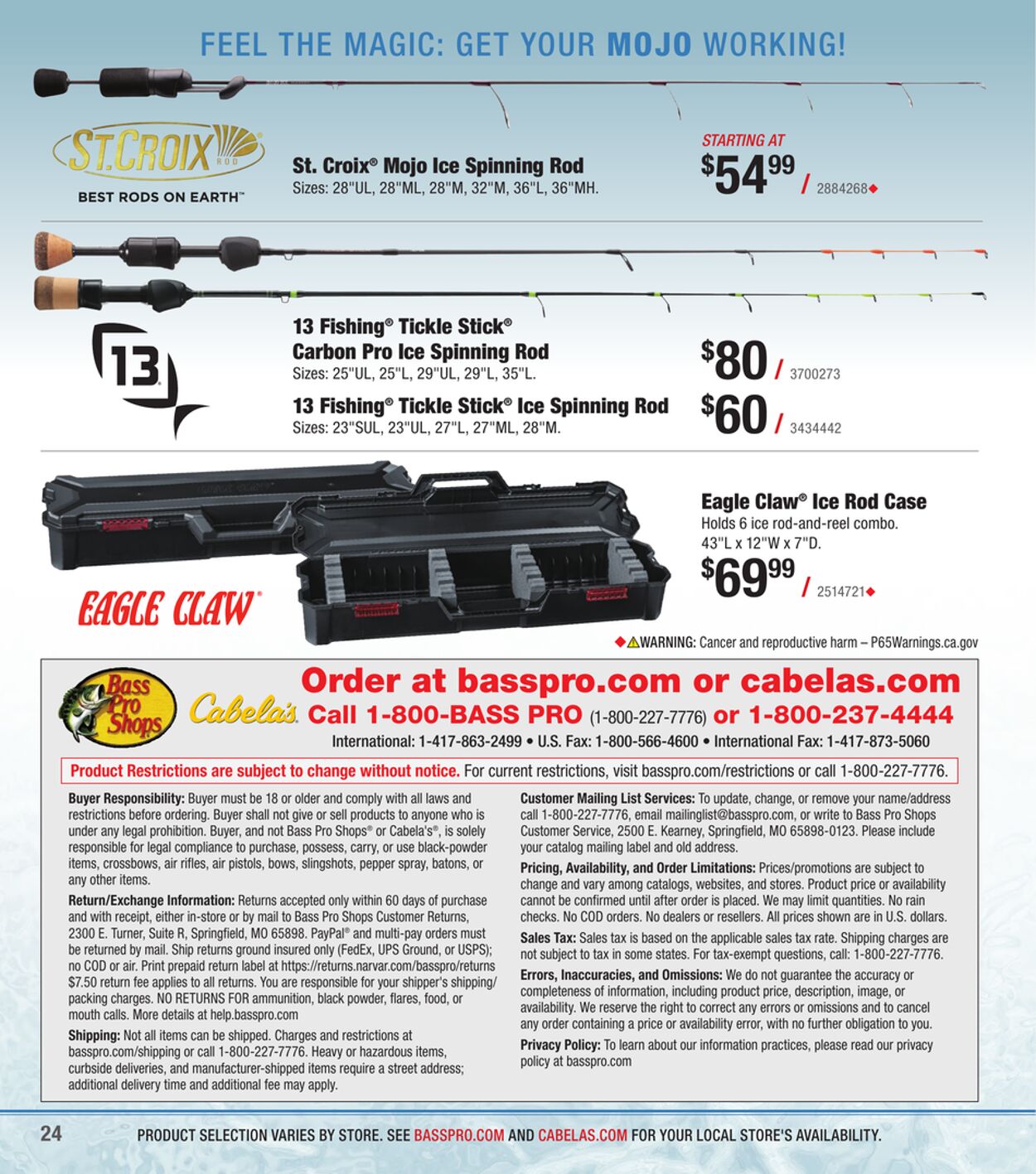 Weekly ad Bass Pro 11/11/2024 - 12/11/2024