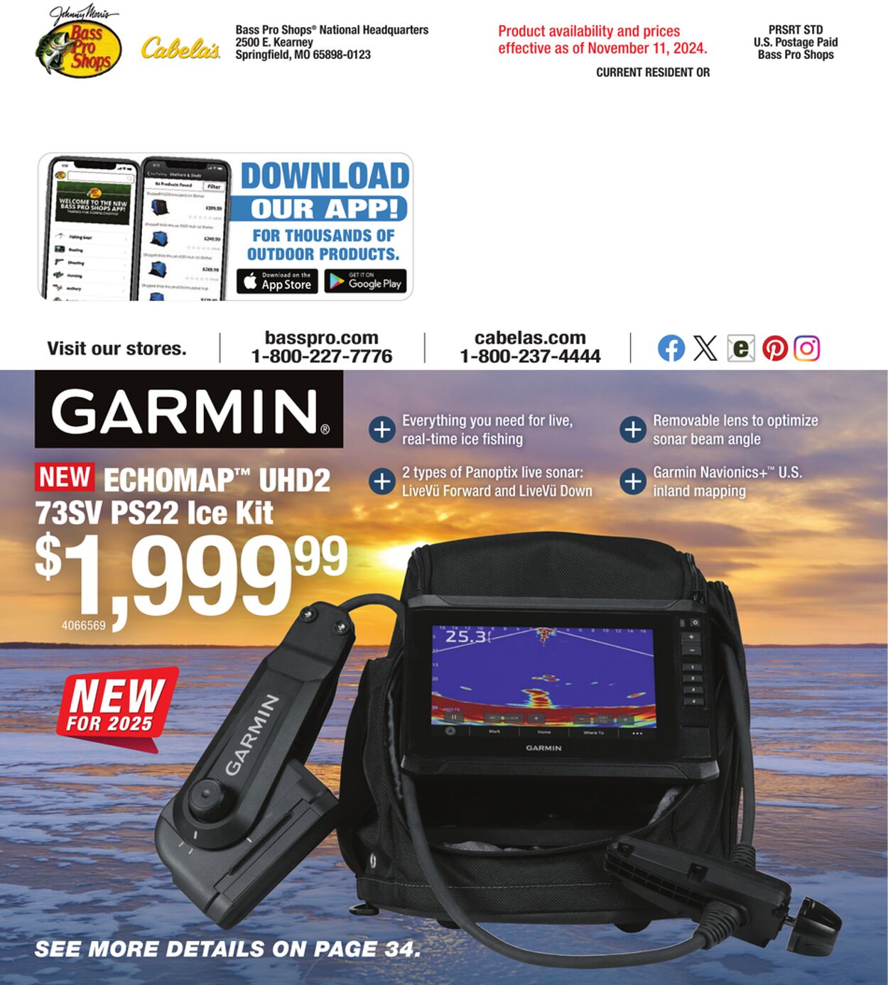 Weekly ad Bass Pro 11/11/2024 - 12/11/2024