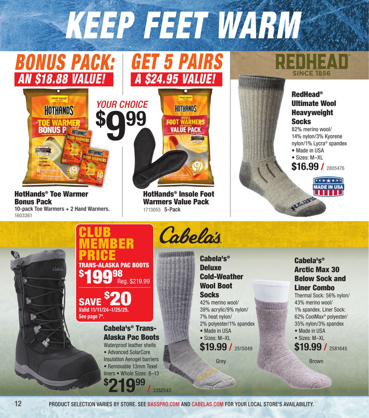 Weekly ad Bass Pro 11/11/2024 - 12/11/2024