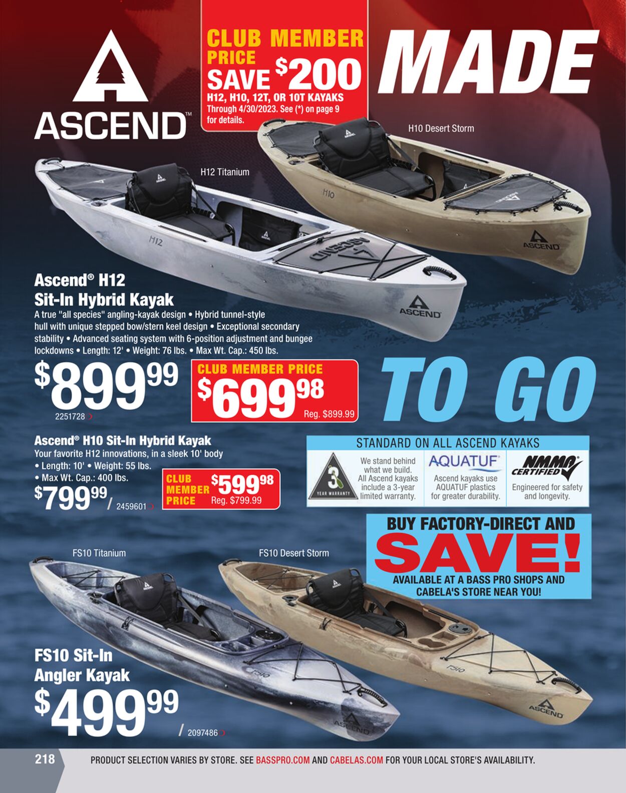 Weekly ad Cabela's 01/01/2023 - 12/31/2023