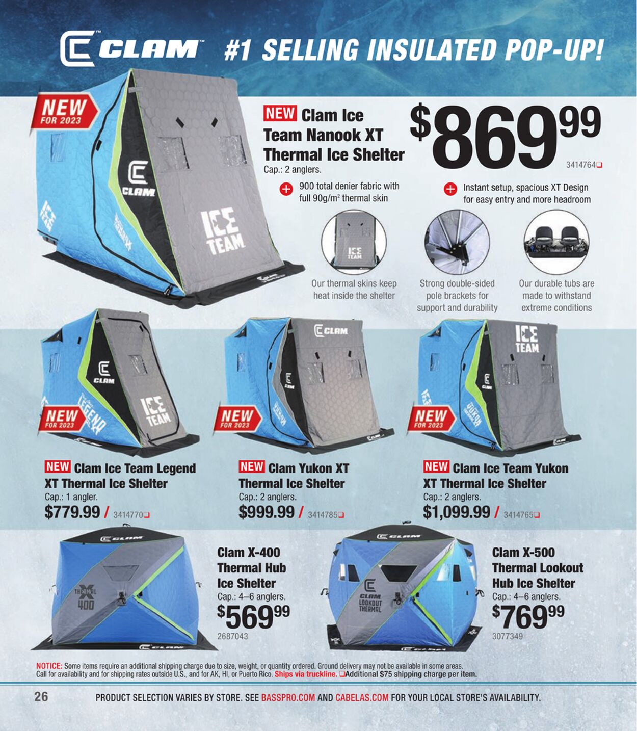 Weekly ad Cabela's 01/01/2023 - 12/31/2023