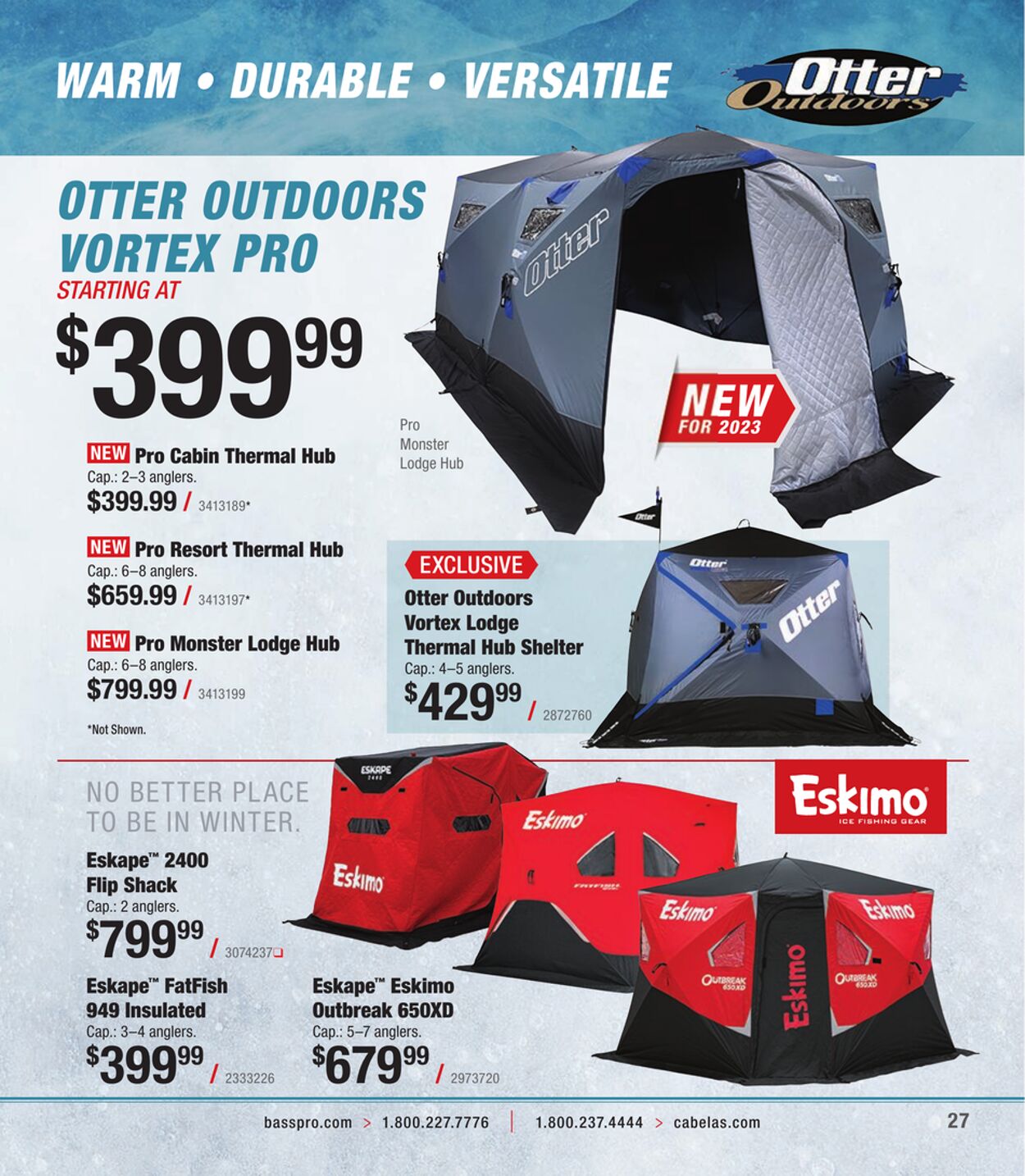 Weekly ad Cabela's 01/01/2023 - 12/31/2023