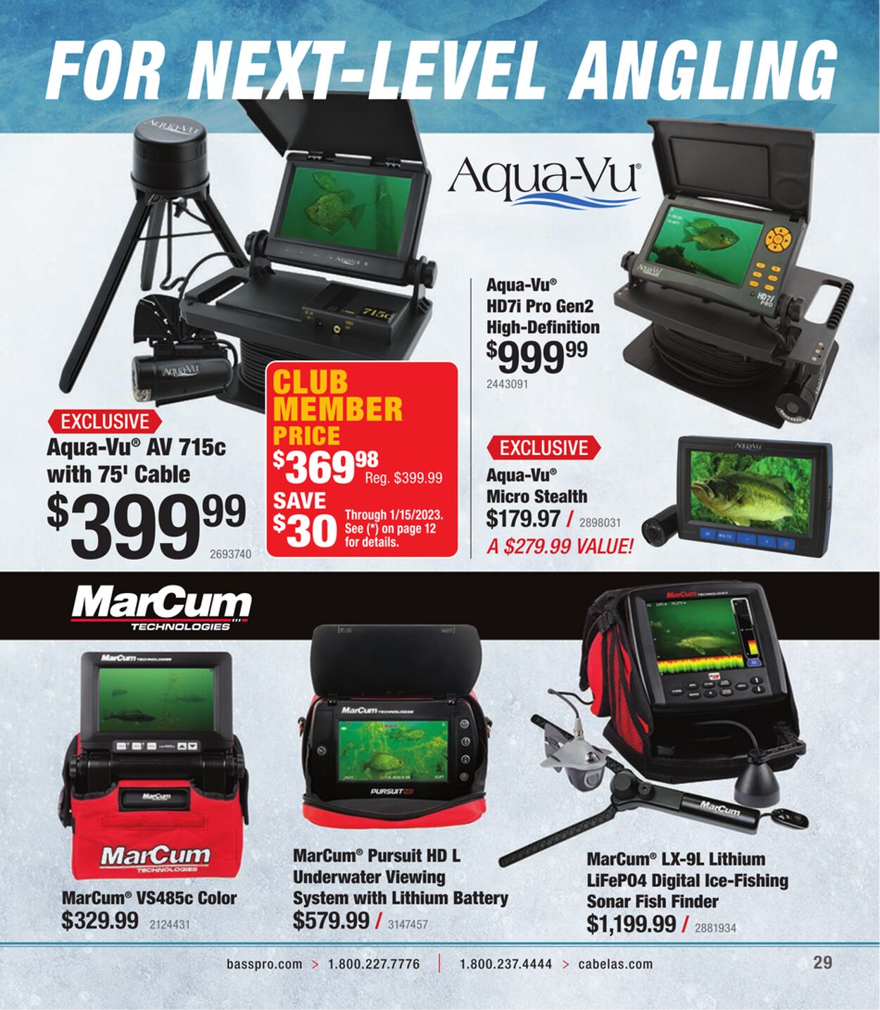 Weekly ad Cabela's 01/01/2023 - 12/31/2023