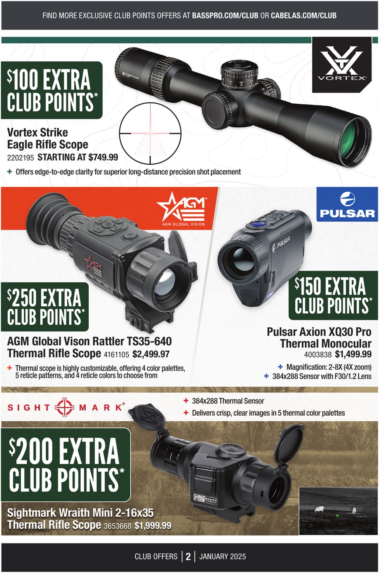 Weekly ad Bass Pro 01/01/2025 - 01/31/2025