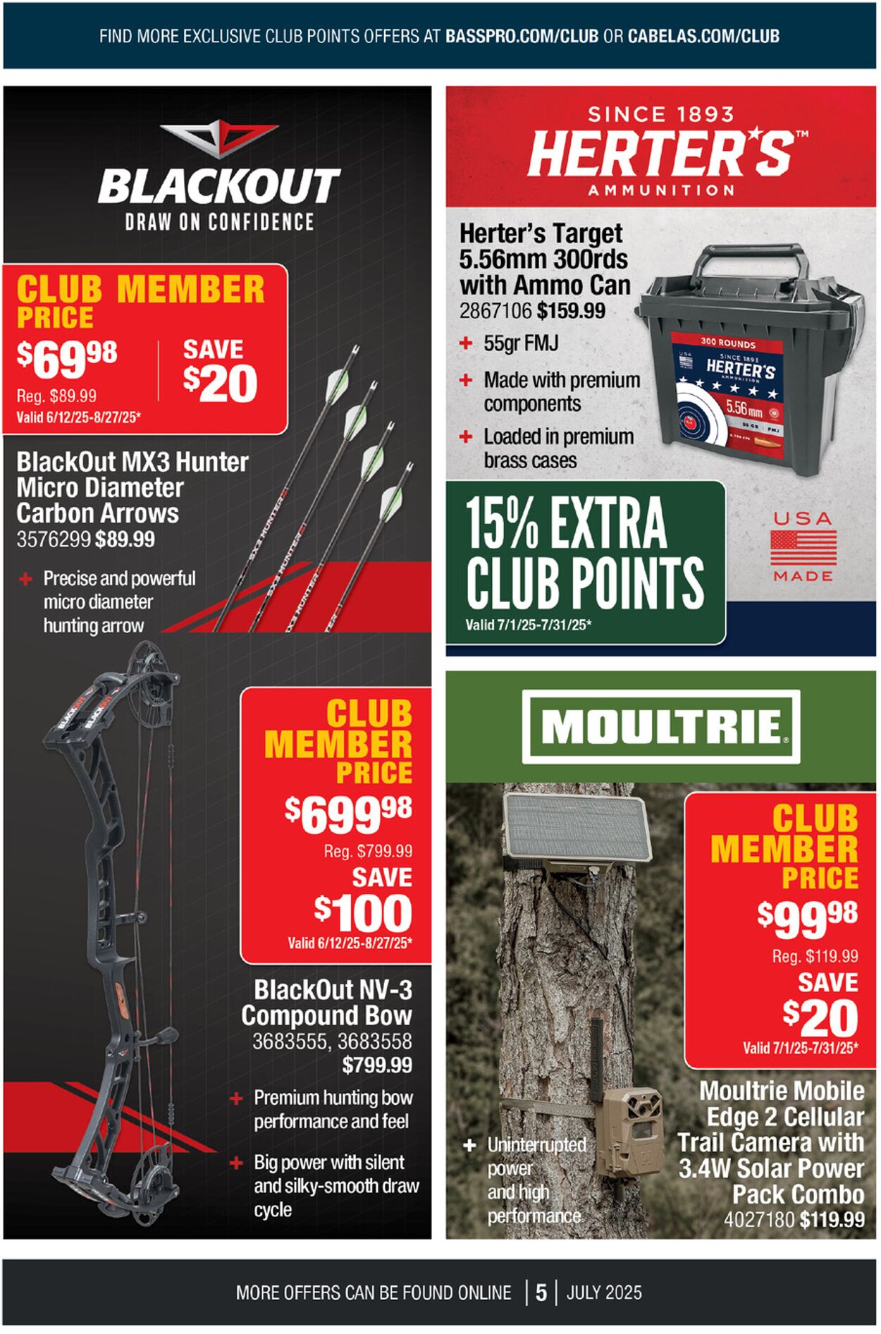 Weekly ad Bass Pro 07/01/2025 - 07/31/2025