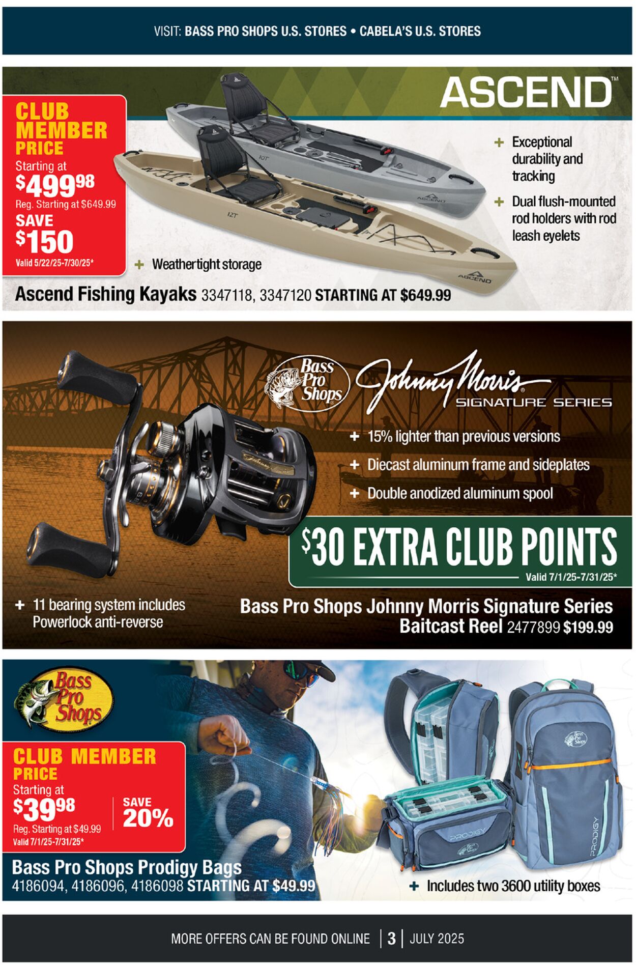 Weekly ad Bass Pro 07/01/2025 - 07/31/2025