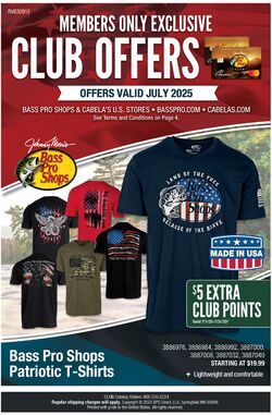 Weekly ad Bass Pro 07/01/2025 - 07/31/2025