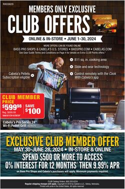 Weekly ad Bass Pro 03/01/2024 - 05/31/2024
