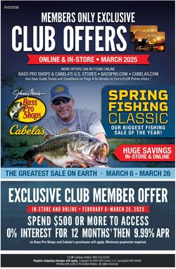 Weekly ad Bass Pro 07/18/2024 - 12/31/2024