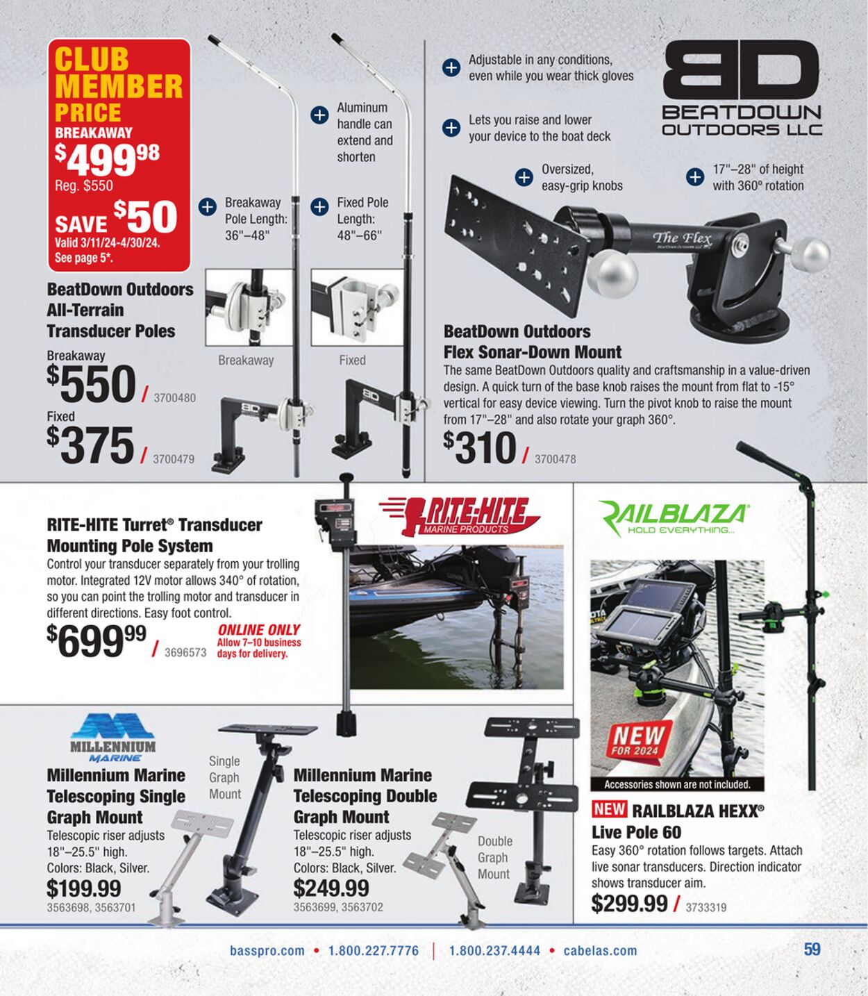 Weekly ad Bass Pro 03/01/2024 - 12/31/2024