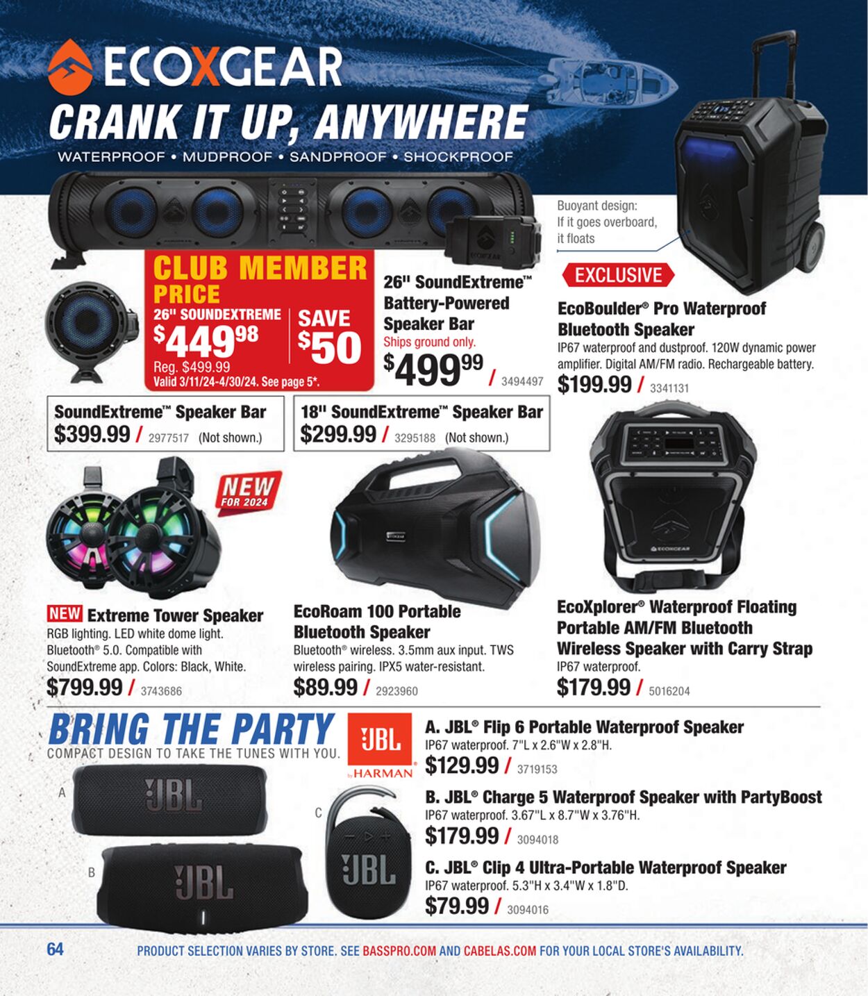 Weekly ad Bass Pro 03/01/2024 - 12/31/2024