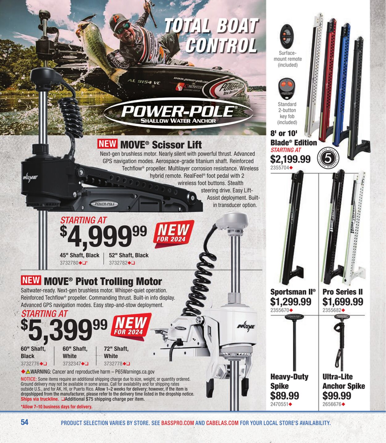 Weekly ad Bass Pro 03/01/2024 - 12/31/2024