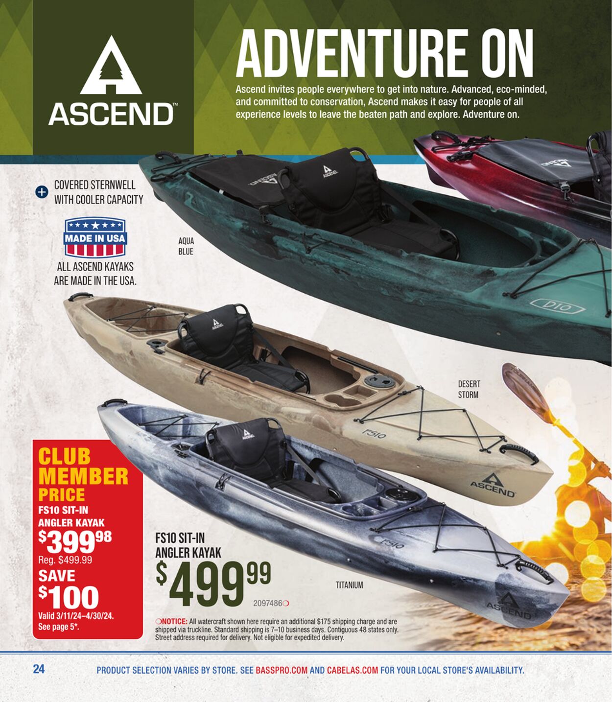 Weekly ad Bass Pro 03/01/2024 - 12/31/2024