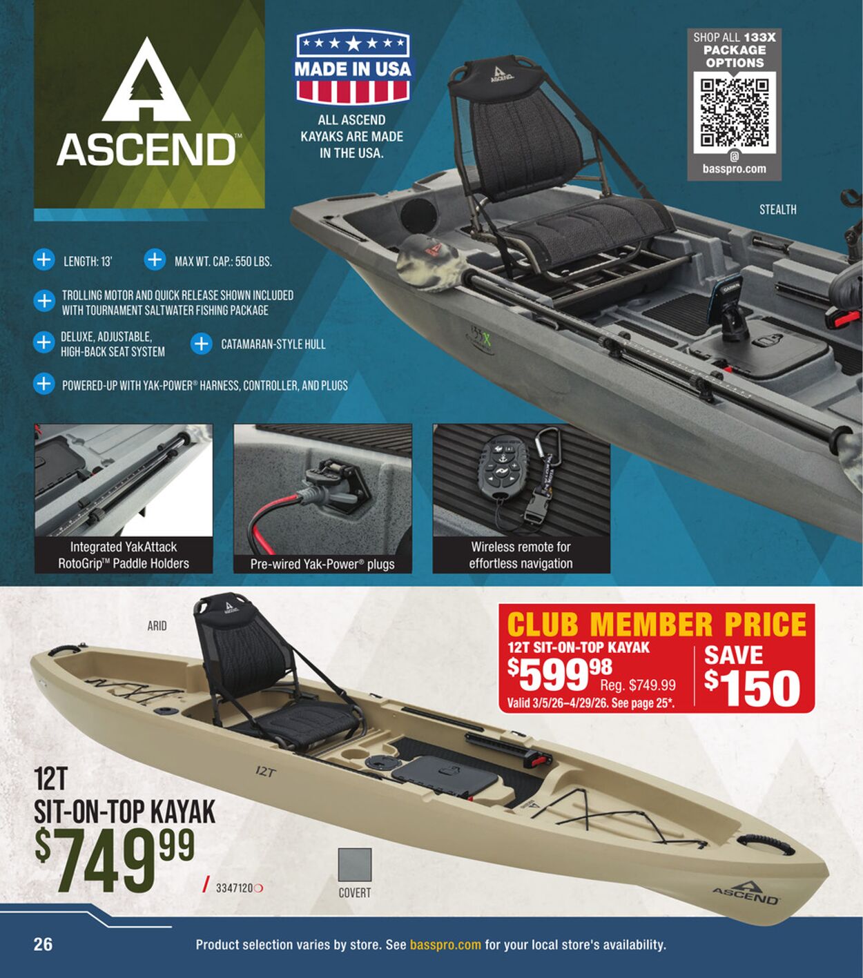 Weekly ad Bass Pro 03/05/2026 - 03/13/2026