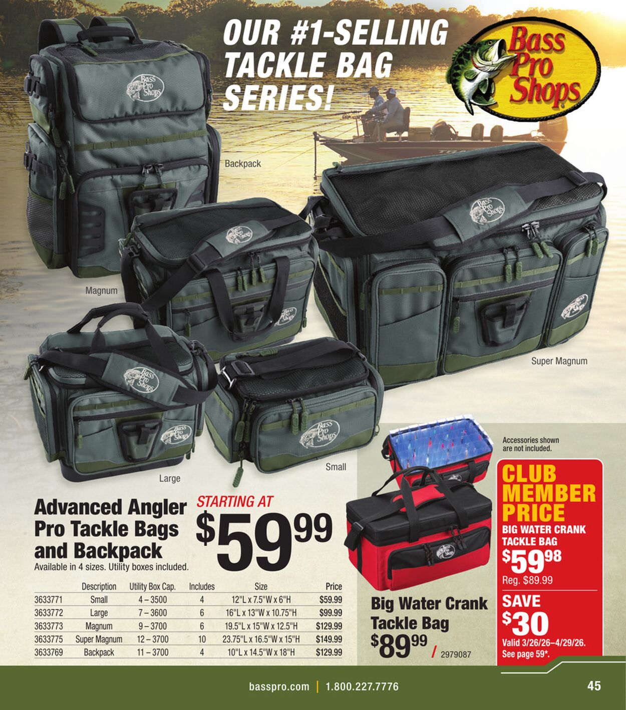 Weekly ad Bass Pro 03/26/2026 - 04/03/2026