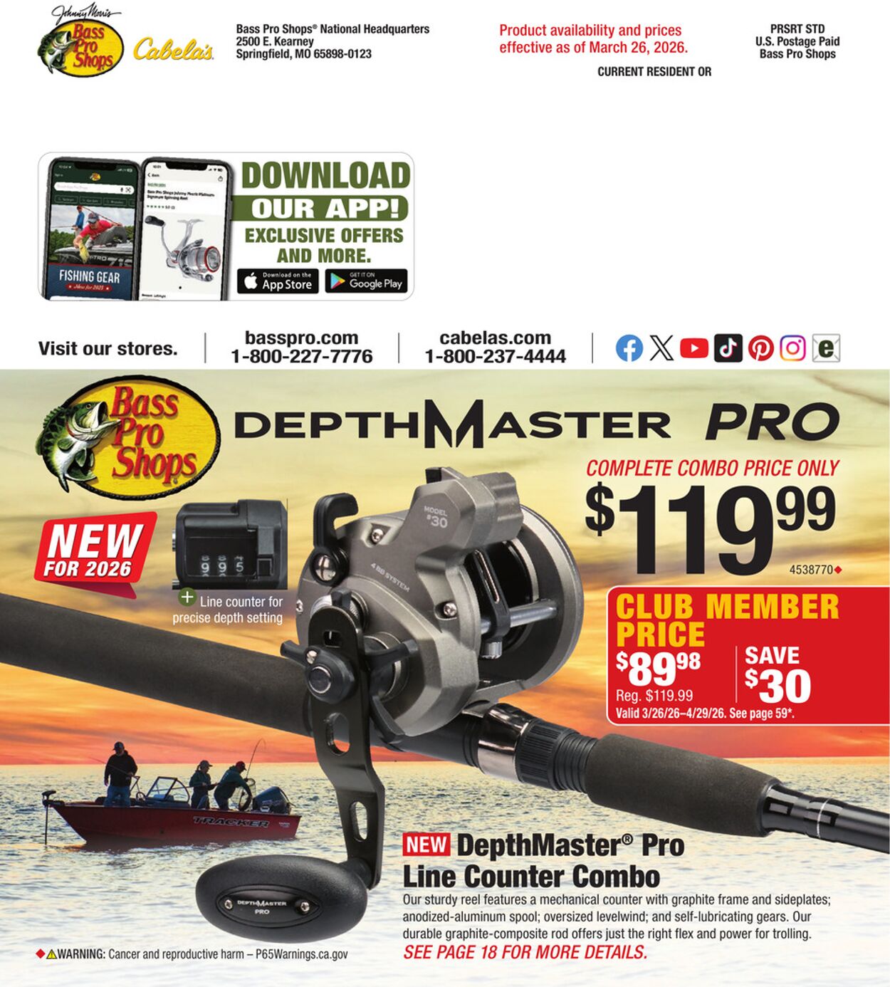 Weekly ad Bass Pro 03/26/2026 - 04/03/2026