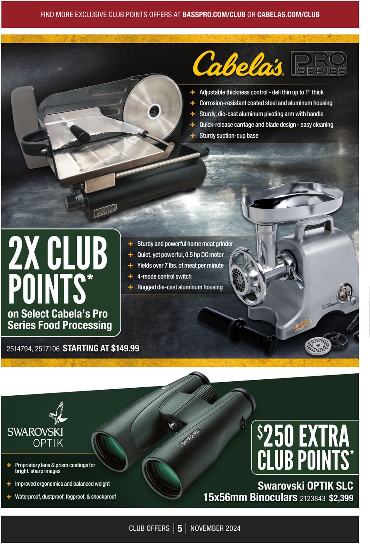 Weekly ad Bass Pro 11/01/2024 - 11/30/2024