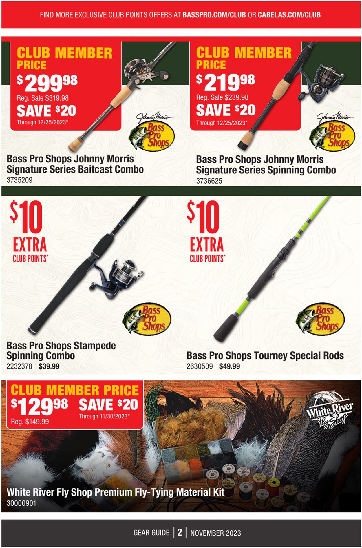 Weekly ad Bass Pro 11/01/2023 - 11/30/2023