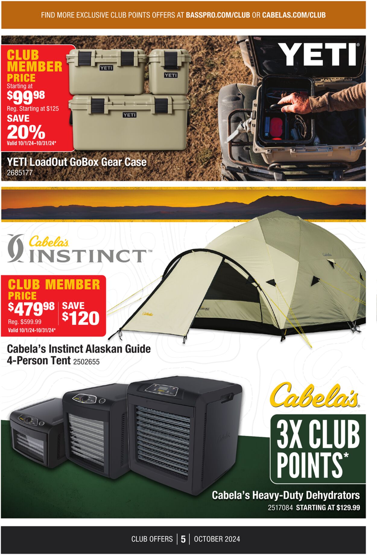 Weekly ad Bass Pro 10/01/2024 - 10/31/2024