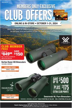 Weekly ad Bass Pro 07/18/2024 - 12/31/2024