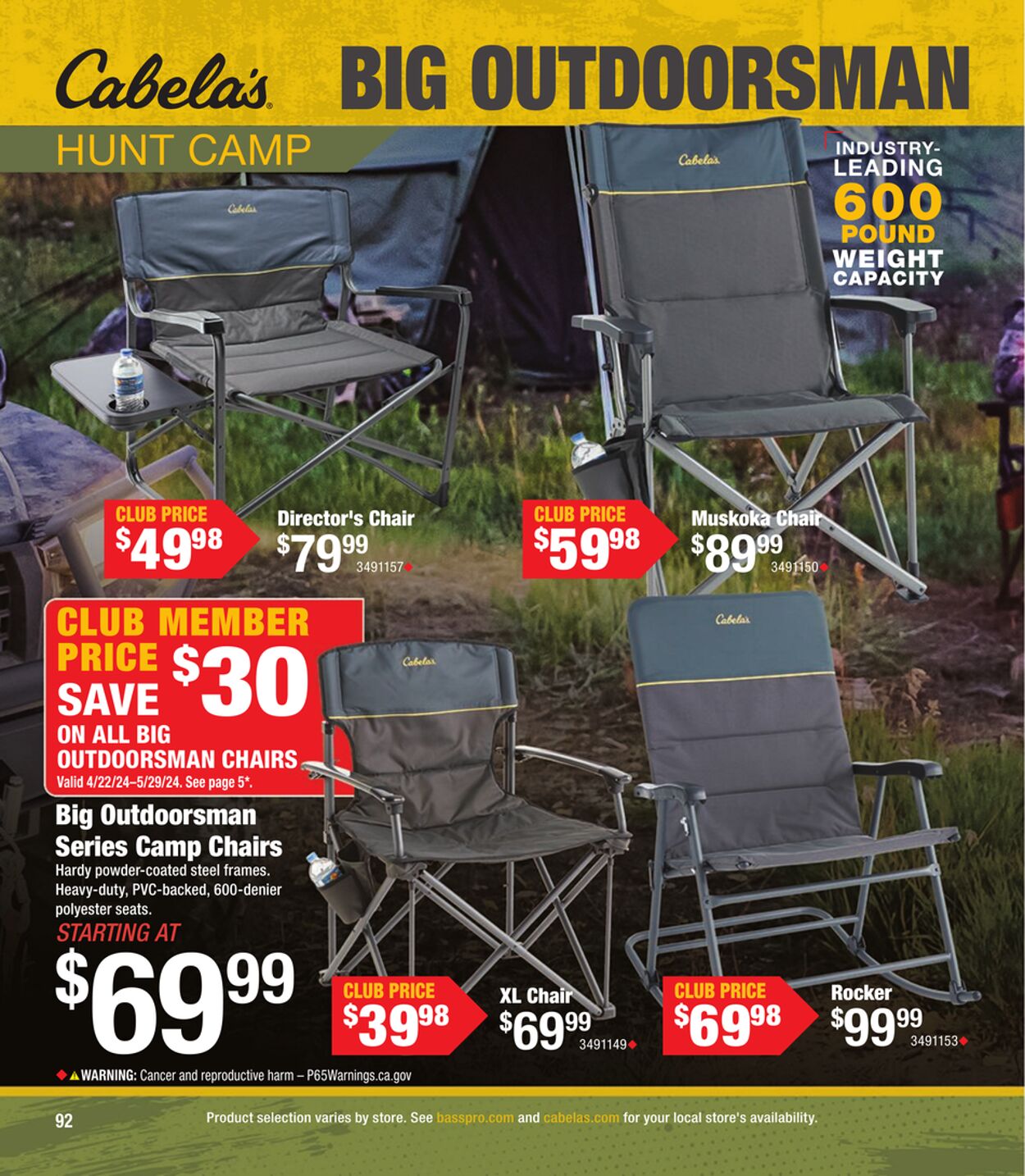 Weekly ad Bass Pro 04/18/2024 - 07/31/2024