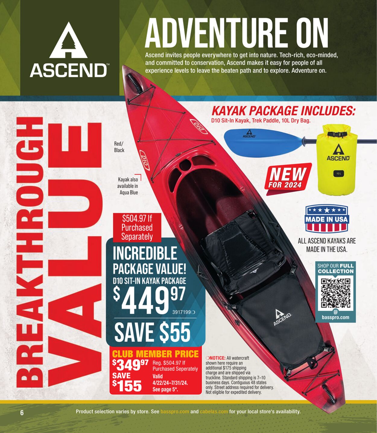 Weekly ad Bass Pro 04/18/2024 - 07/31/2024