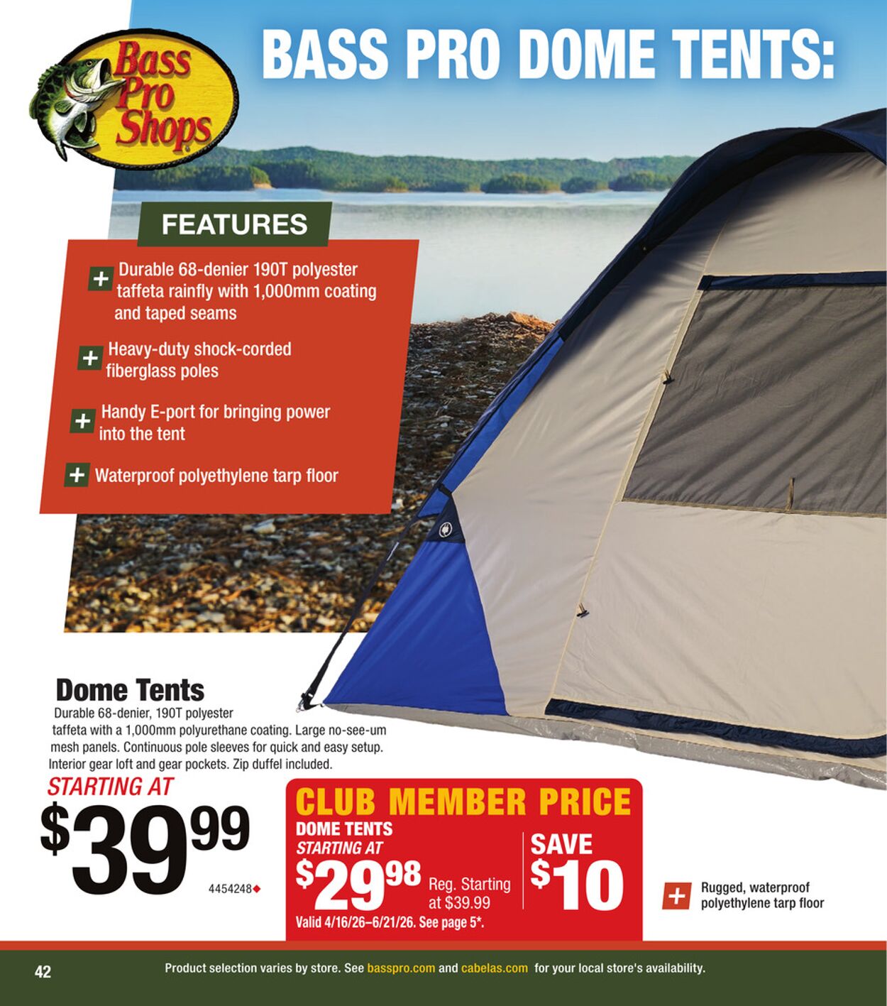 Weekly ad Bass Pro 04/16/2026 - 04/24/2026