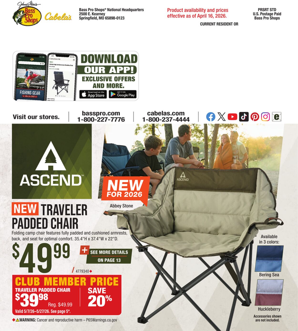 Weekly ad Bass Pro 04/16/2026 - 04/24/2026
