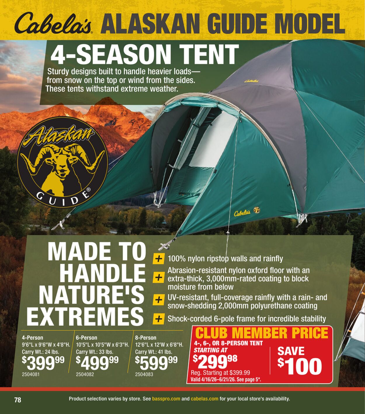 Weekly ad Bass Pro 04/16/2026 - 04/24/2026