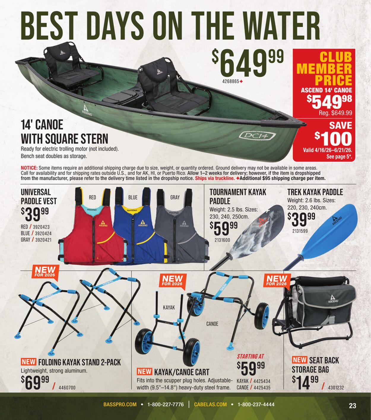 Weekly ad Bass Pro 04/16/2026 - 04/24/2026