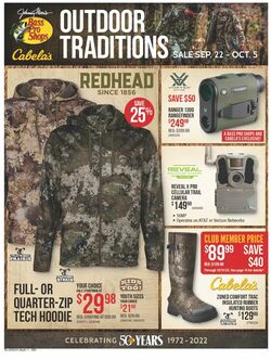 Weekly ad Bass Pro 09/22/2022-10/05/2022