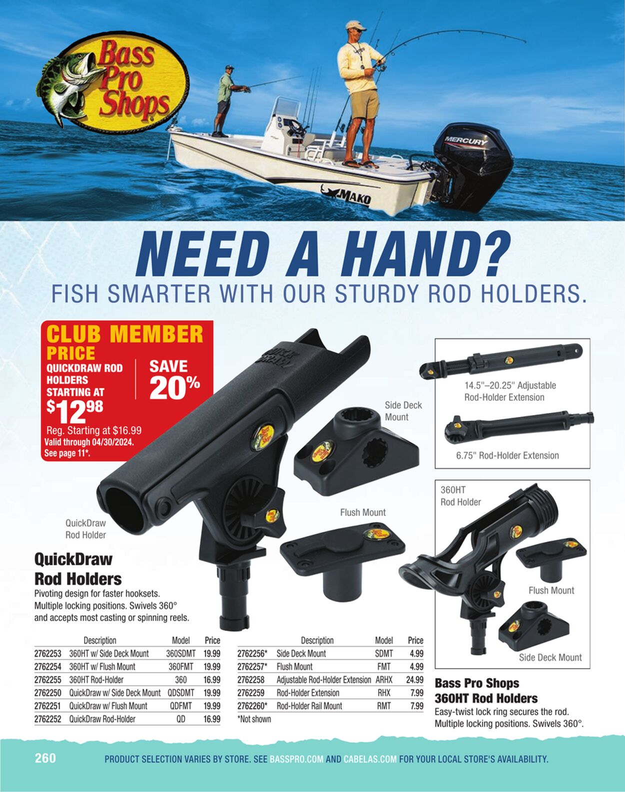 Weekly ad Bass Pro 12/07/2023 - 05/31/2024