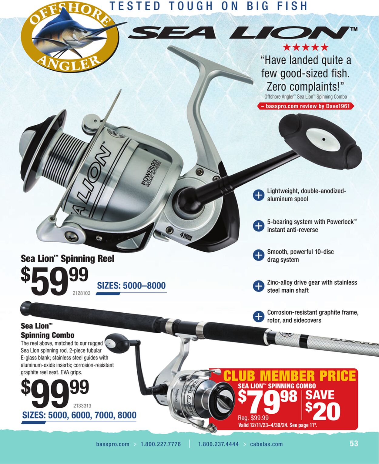 Weekly ad Bass Pro 12/07/2023 - 05/31/2024